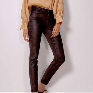 MASSIMO DUTTI | Skinny Coated Jeans